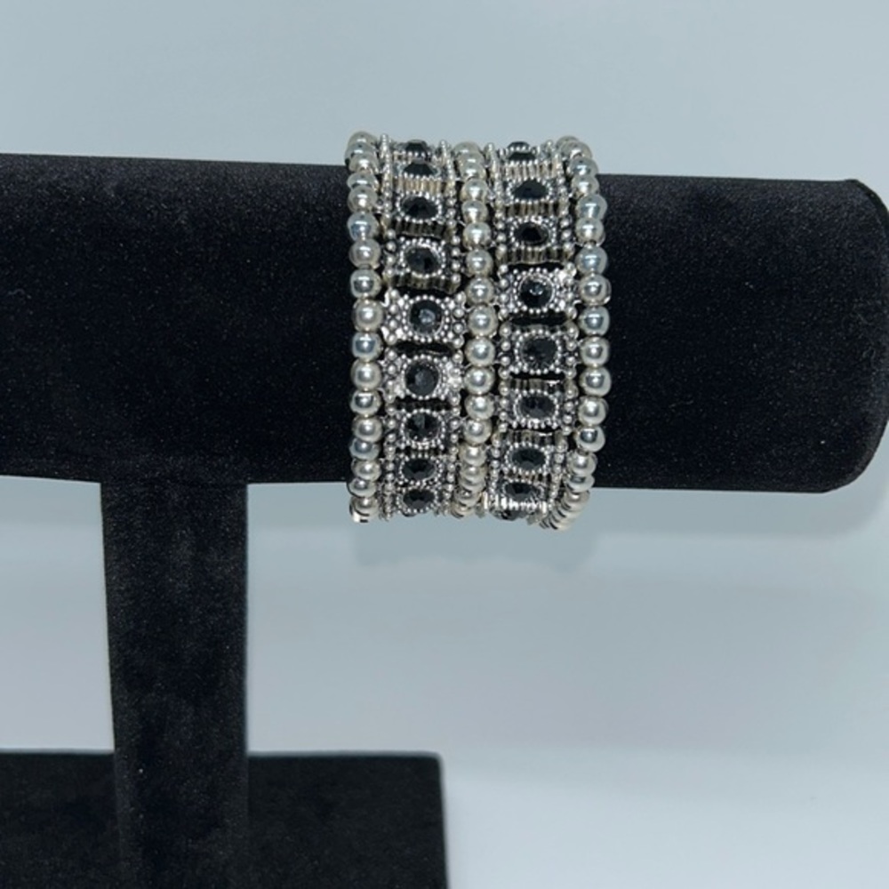 Women’s‎ Stretch Silver Bracelet